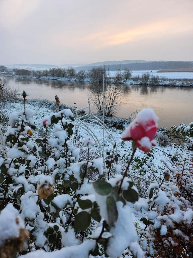Haus An Der Weser Ferienwohnung Brevorde Exteriér fotografie