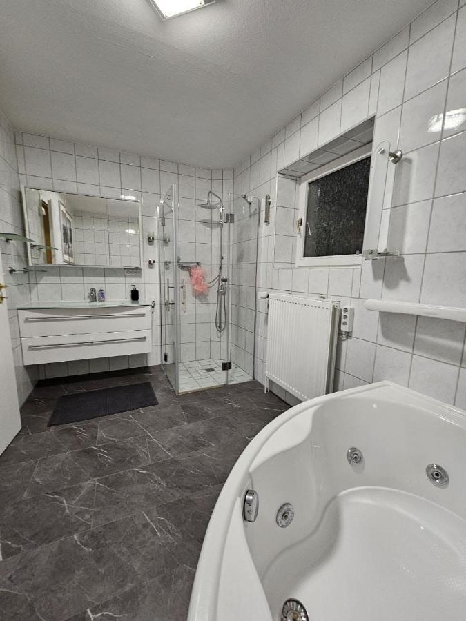 Haus An Der Weser Ferienwohnung Brevorde Exteriér fotografie